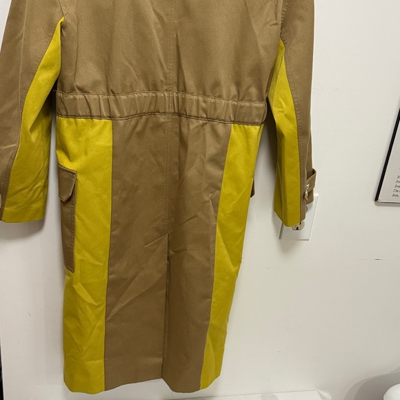 Topshop Men's Tan and Yellow Military Jacket - Picture 7 of 9